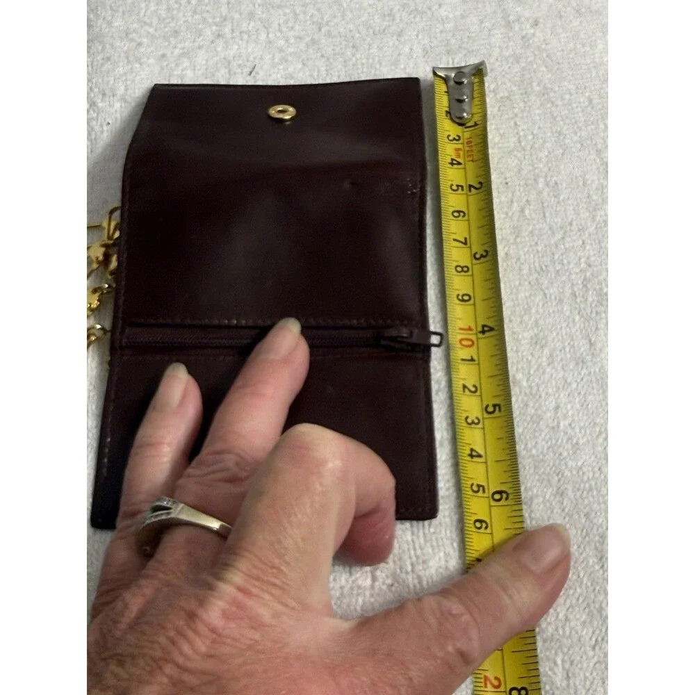 Fiocchi Italy Maroon Cash/Card/Key Holder